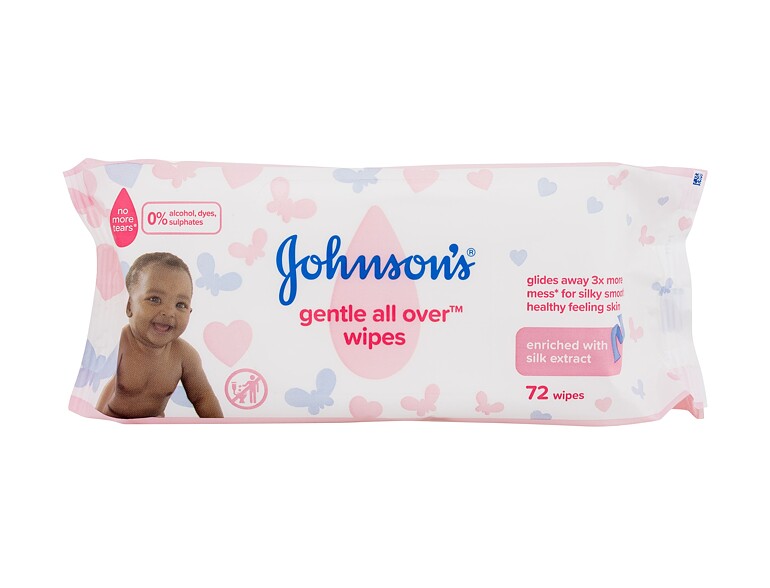 Reinigungstücher  Johnson´s Baby Gentle All Over Wipes 72 St.