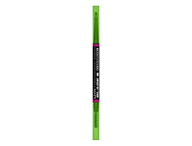 Augenbrauenstift  NYX Professional Makeup Blade & Shade Dual Edge Brow Pencil 0,06 g 12 Black