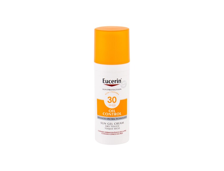 Protezione solare viso Eucerin Sun Oil Control Sun Gel Dry Touch SPF30 50 ml scatola danneggiata