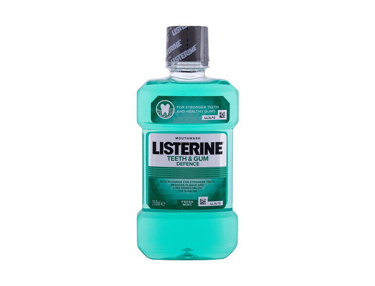 Mundwasser Listerine Teeth & Gum Defence Defence Fresh Mint Mouthwash 250 ml