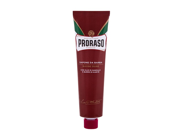 Rasierschaum PRORASO Red Shaving Soap In A Tube 150 ml