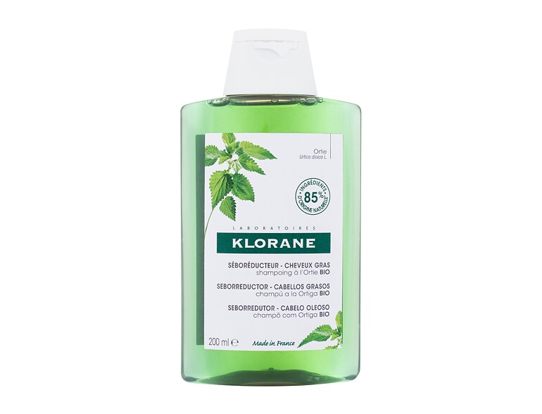 Shampoo Klorane Organic Nettle Oil Control 200 ml