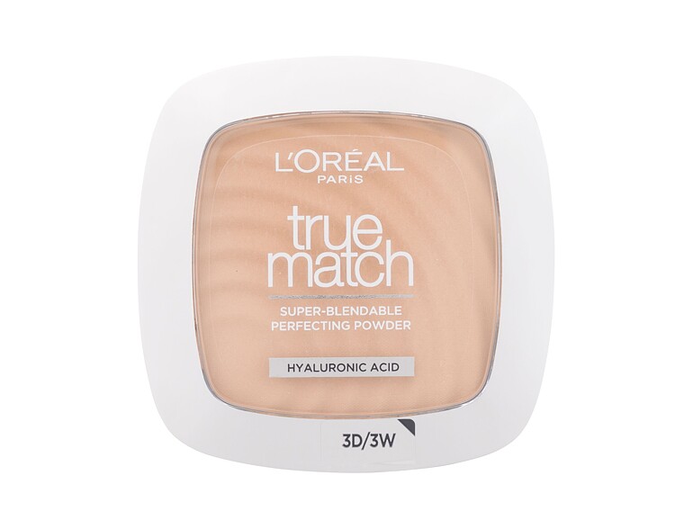 Puder L'Oréal Paris True Match 9 g 3.D/3.W Dore Warm