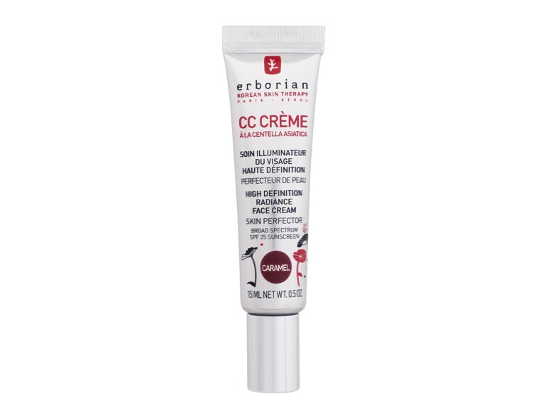 CC Creme Erborian CC Crème High Definition Radiance Face Cream 15 ml Caramel