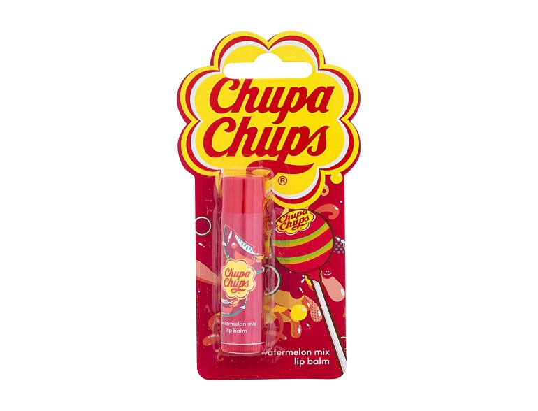 Lippenbalsam Chupa Chups Lip Balm Watermelon Mix 4 g