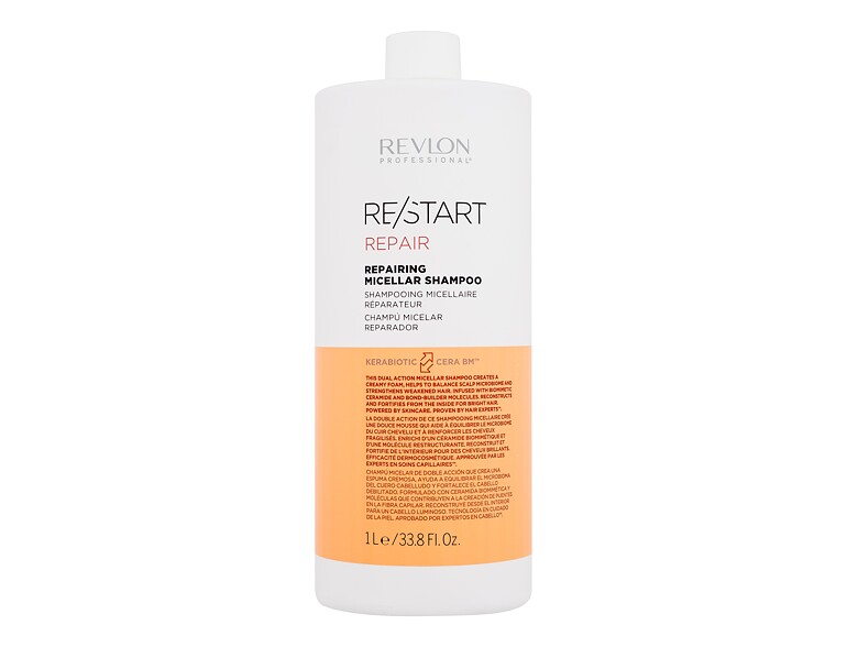 Shampoo Revlon Professional Re/Start Repair Repairing Micellar Shampoo 1000 ml