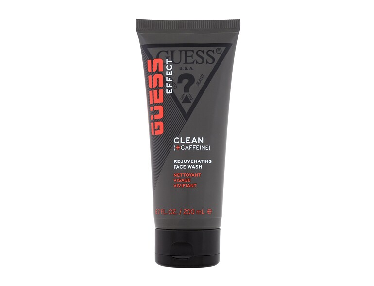 Reinigungsgel GUESS Grooming Effect Rejuvenating Face Wash 200 ml Beschädigte Verpackung