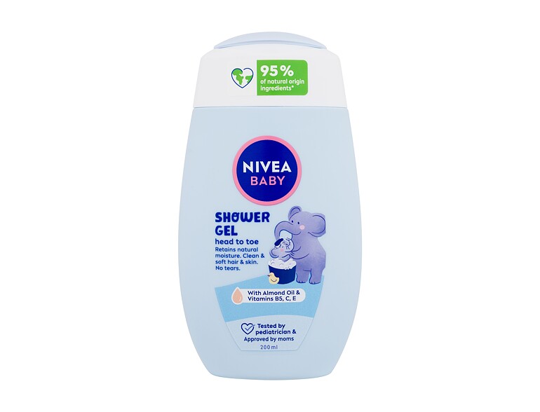 Duschgel Nivea Baby Head To Toe Shower Gel 200 ml