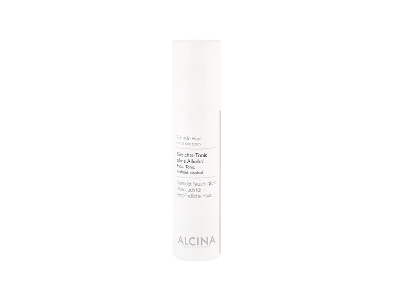 Gesichtswasser und Spray ALCINA Facial Tonic Without Alcohol 200 ml Beschädigtes Flakon