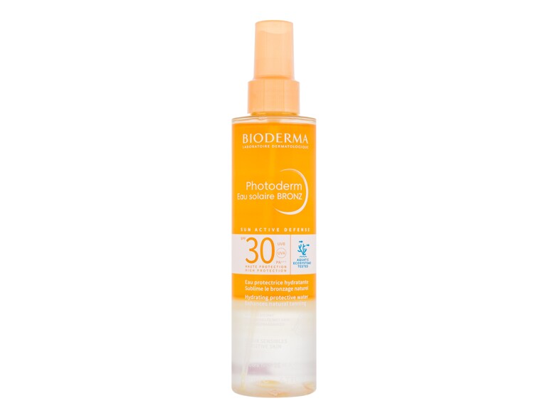 Sonnenschutz BIODERMA Photoderm Eau Solaire Bronz SPF30 200 ml