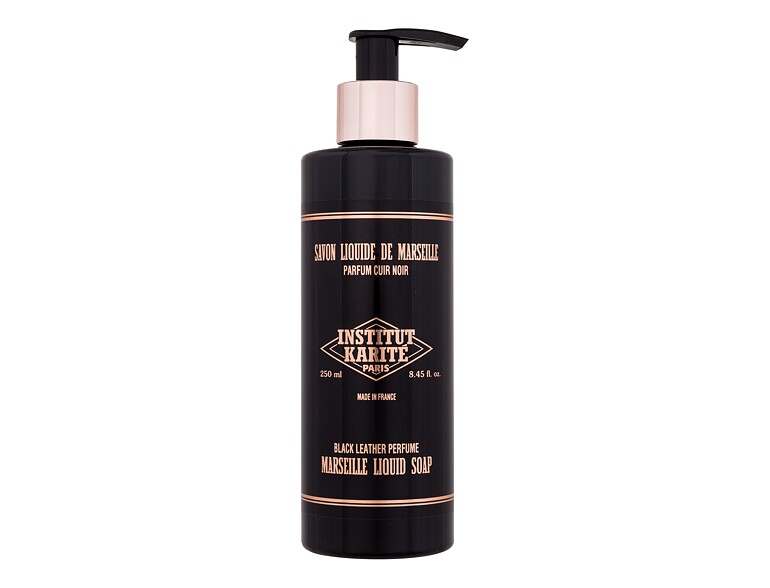 Flüssigseife Institut Karité Marseille Liquid Soap Black Leather 250 ml