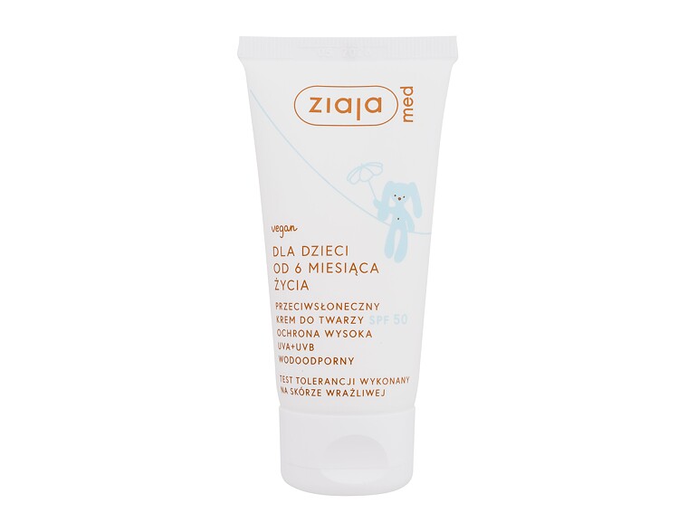 Sonnenschutz fürs Gesicht Ziaja Med Kids Sunscreen Face Cream SPF50 50 ml