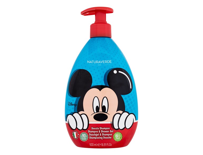 Shampoo Naturaverde Mickey Mouse Shampoo & Shower Gel 500 ml