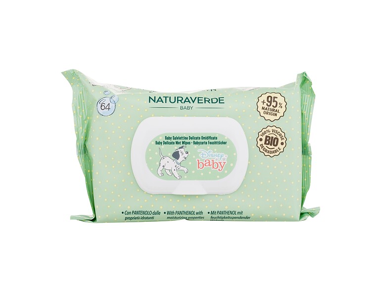 Reinigungstücher  Naturaverde Disney Baby Delicate Wet Wipes 64 St.