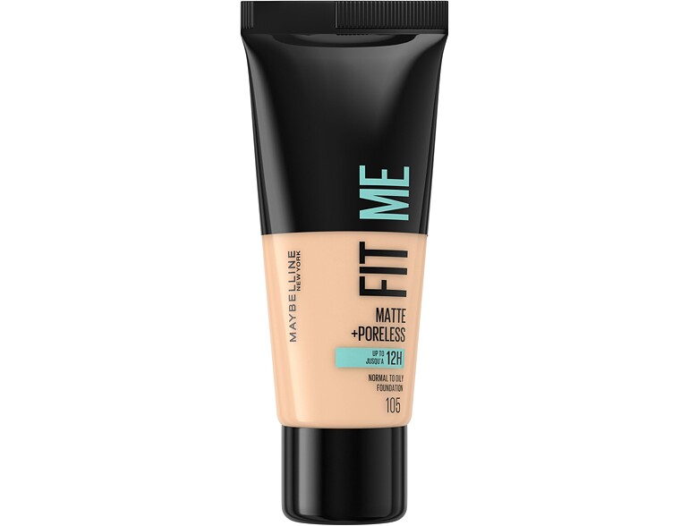 Foundation Maybelline Fit Me! Matte + Poreless 30 ml 105 Natural Ivory