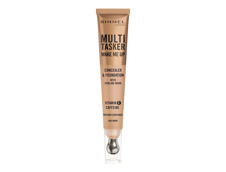 Concealer Rimmel London Multi Tasker Wake Me Up Concealer & Foundation 20 ml 040 Ivory