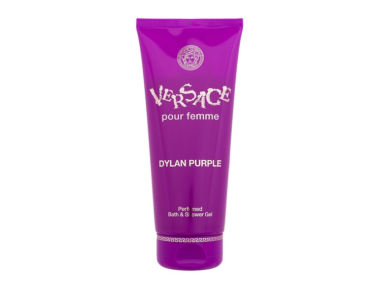 Duschgel Versace Pour Femme Dylan Purple 200 ml Beschädigte Schachtel