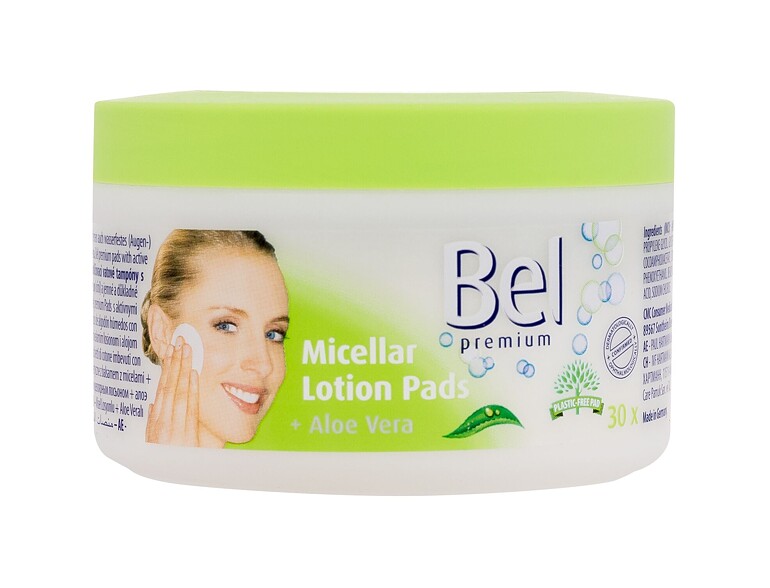 Abschminkpads Bel Premium Micellar Lotion Pads + Aloe Vera 30 St.