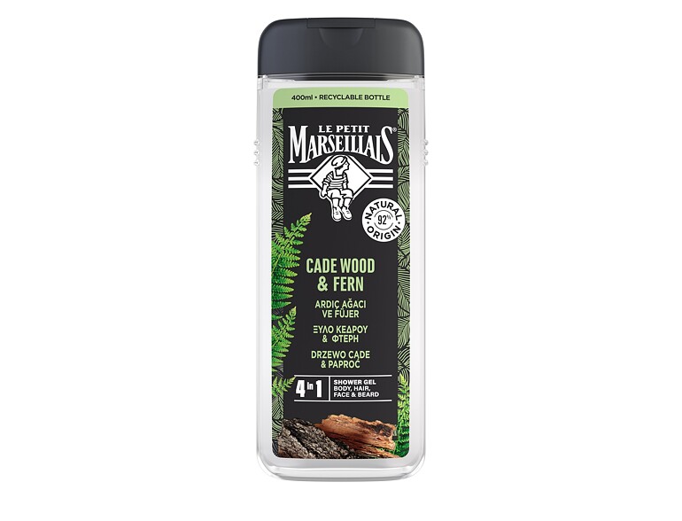 Duschgel Le Petit Marseillais Cade Wood & Fern 400 ml