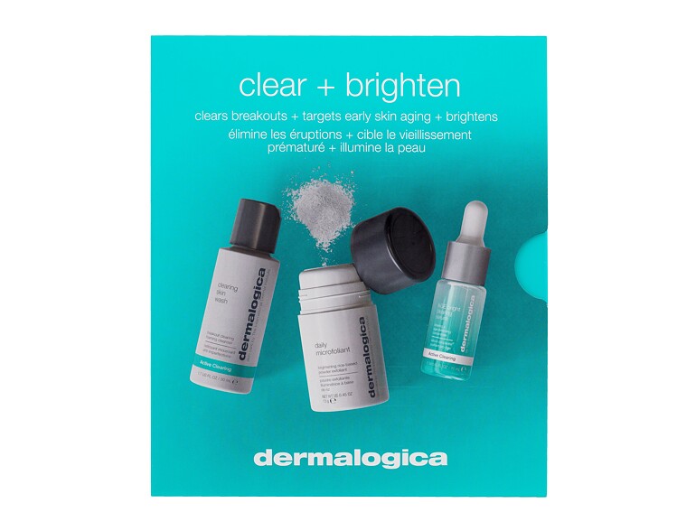 Reinigungsschaum Dermalogica Clear + Brighten 50 ml Sets