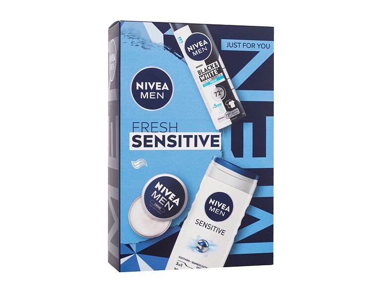 Tagescreme Nivea Men Fresh Sensitive 30 ml Sets