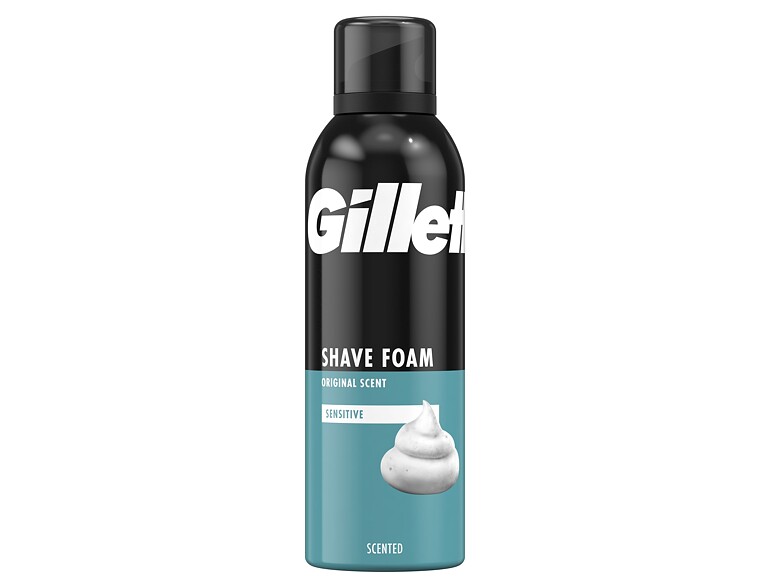 Rasierschaum Gillette Shave Foam Original Scent Sensitive 200 ml