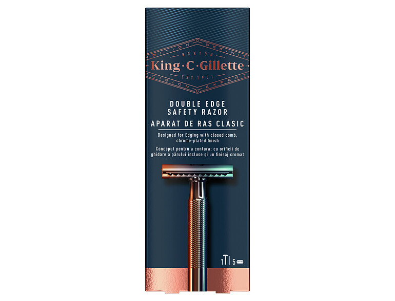 Rasierer Gillette King C. Double Edge Safety Razor 1 St.