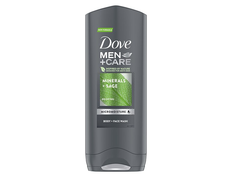 Duschgel Dove Men + Care Minerals + Sage 250 ml