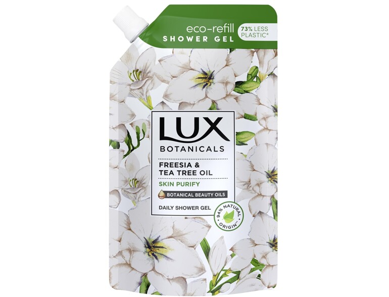 Duschgel LUX Botanicals Freesia & Tea Tree Oil Daily Shower Gel Nachfüllung 500 ml