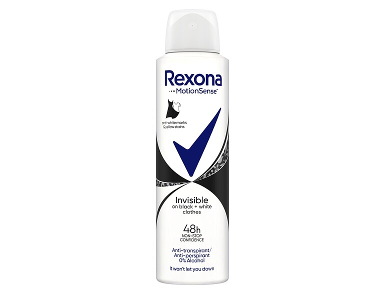 Antiperspirant Rexona Invisible 48h 150 ml