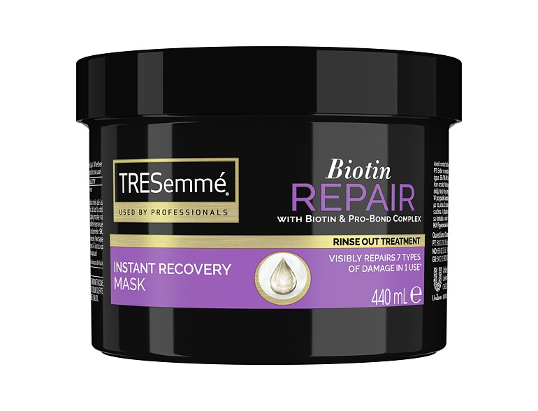 Haarmaske TRESemmé Biotin Repair Instant Recovery Mask 440 ml