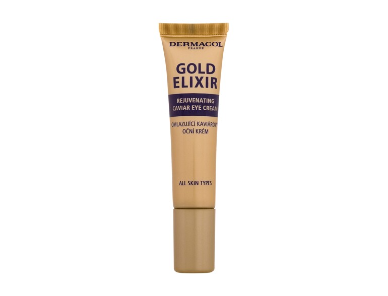 Augencreme Dermacol Gold Elixir Rejuvenating Caviar Eye Cream 15 ml