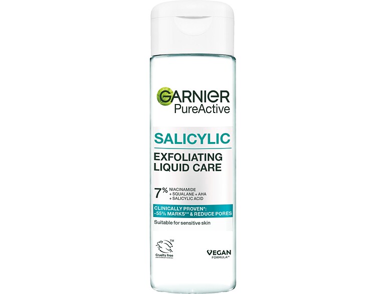 Gesichtsessenz Garnier Pure Active Salicylic Exfoliating Liquid Care 120 ml