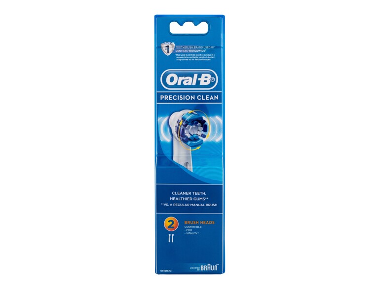 Zahnbürstenkopf Oral-B Precision Clean 2 St. Beschädigte Schachtel