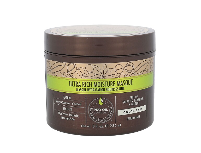 Maschera per capelli Macadamia Professional Ultra Rich Moisture 236 ml