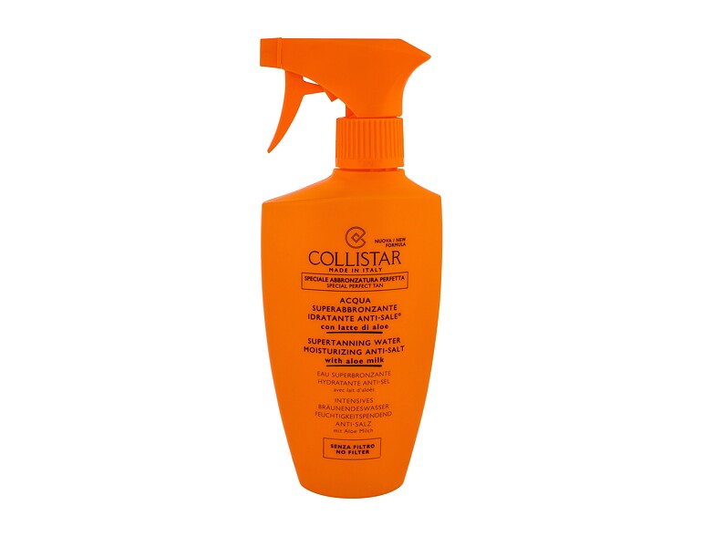 Sonnenschutz Collistar Special Perfect Tan Supertanning Water Moisturizing Anti-Salt 400 ml Beschädigte Schachtel