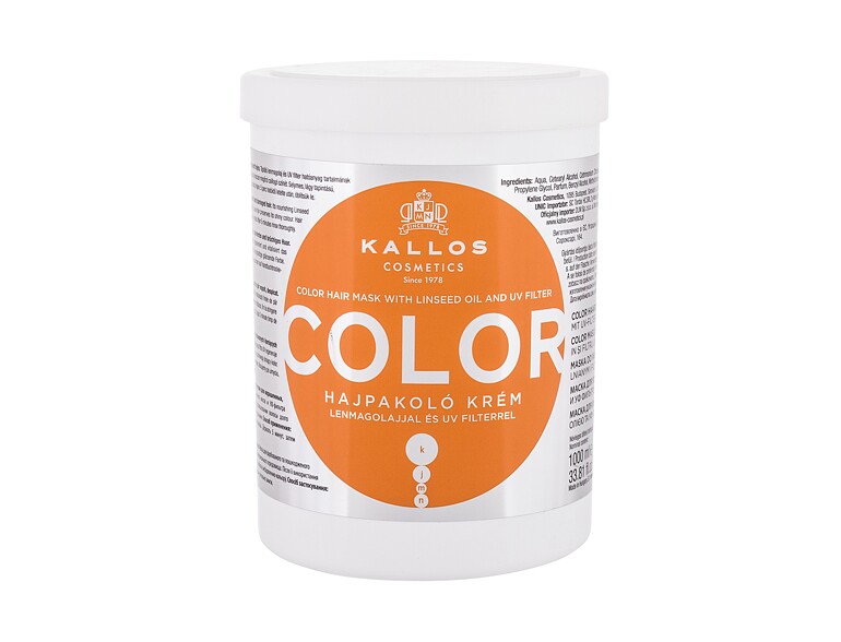 Haarmaske Kallos Cosmetics Color 1000 ml