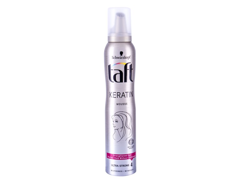 Haarfestiger Schwarzkopf Taft Keratin 200 ml Beschädigtes Flakon