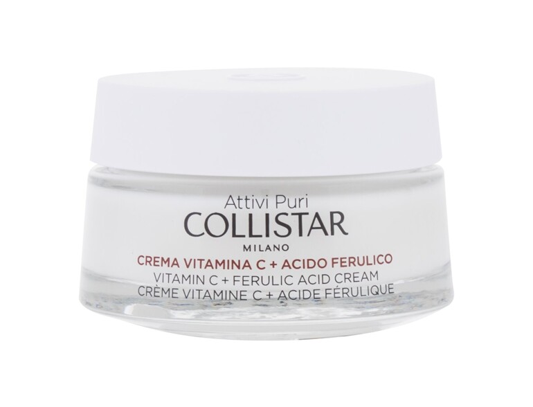 Crema giorno per il viso Collistar Pure Actives Vitamin C + Ferulic Acid Cream 50 ml