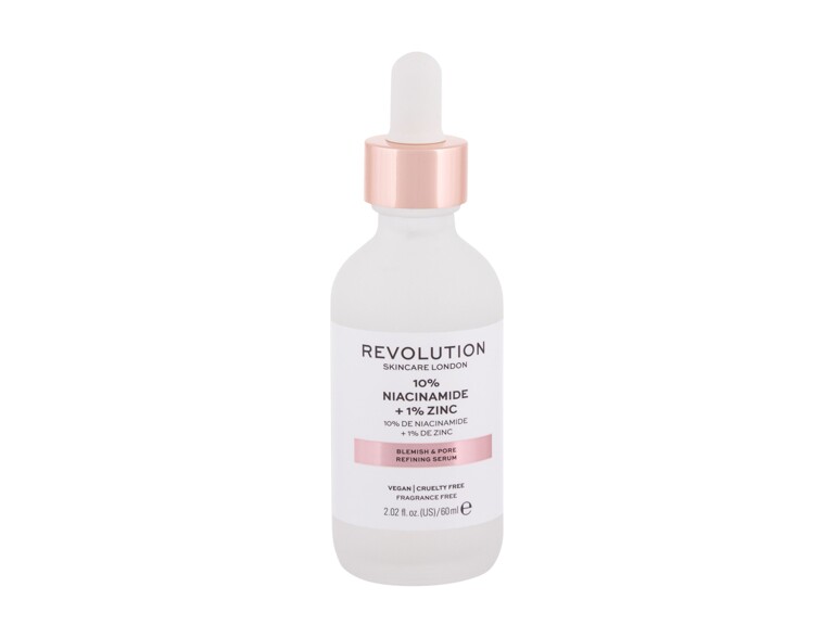 Gesichtsserum Revolution Skincare Skincare 10% Niacinamide + 1% Zinc 60 ml Beschädigte Schachtel