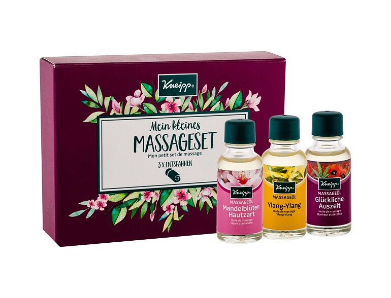 Massagemittel Kneipp Massage Oil 3x20 ml ohne Schachtel Sets