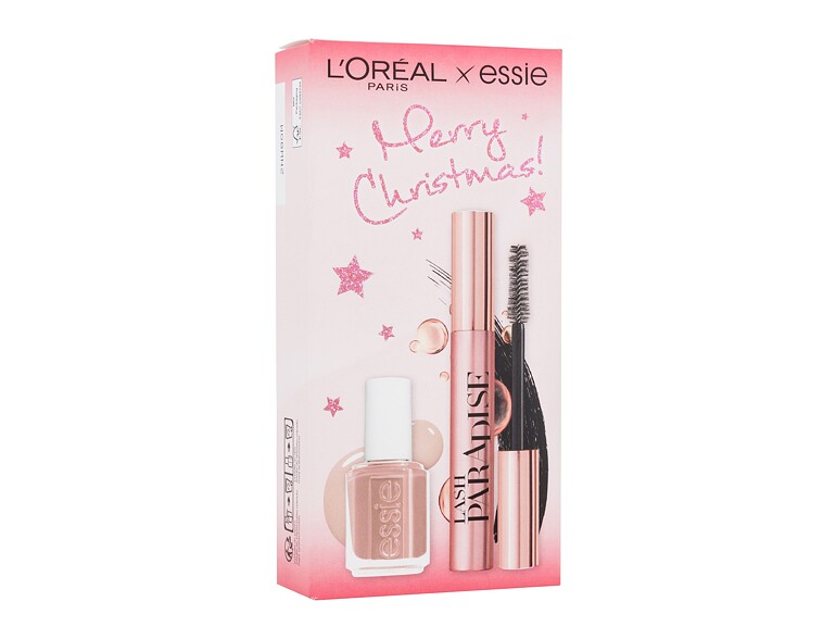 Mascara L'Oréal Paris Merry Christmas! 6,4 ml Black Beschädigte Schachtel Sets