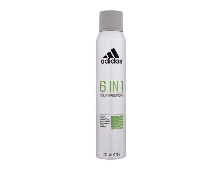 Antiperspirant Adidas 6 In 1 48H Anti-Perspirant 200 ml