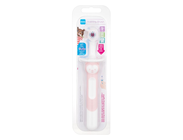 Zahnbürste MAM Baby´s Brush Training Brush 5m+ Pink 1 St.