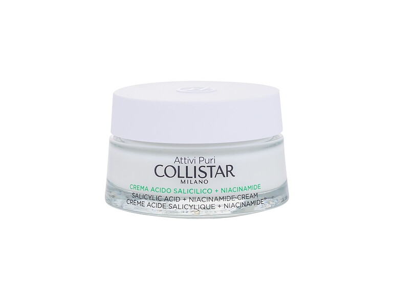 Tagescreme Collistar Pure Actives (Attivi Puri) Salicylic Acid + Niacinamide Cream 50 ml