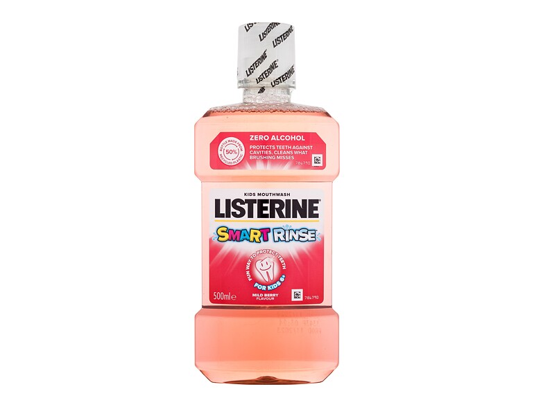 Mundwasser Listerine Smart Rinse Mild Berry 500 ml