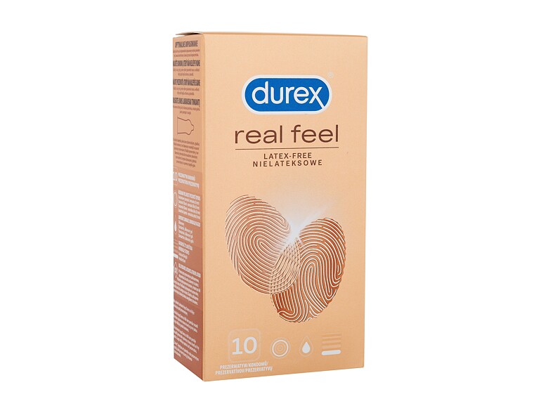 Kondom Durex Real Feel 10 St. Beschädigte Schachtel