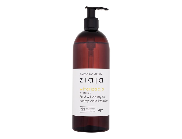 Duschgel Ziaja Baltic Home Spa Vitality Shower Gel & Shampoo 3 in 1 500 ml