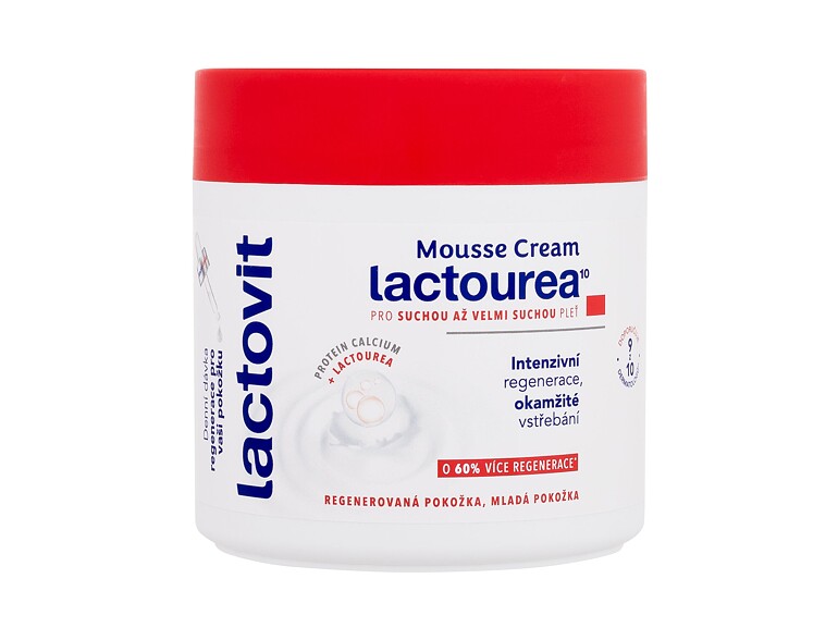 Körpercreme Lactovit LactoUrea Regenerating Mousse Cream 400 ml