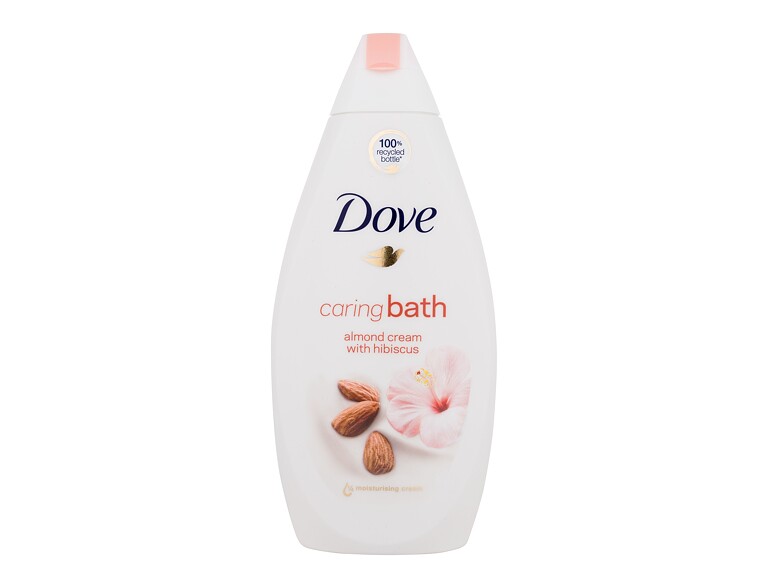 Badeschaum Dove Caring Bath Almond Cream With Hibiscus 450 ml